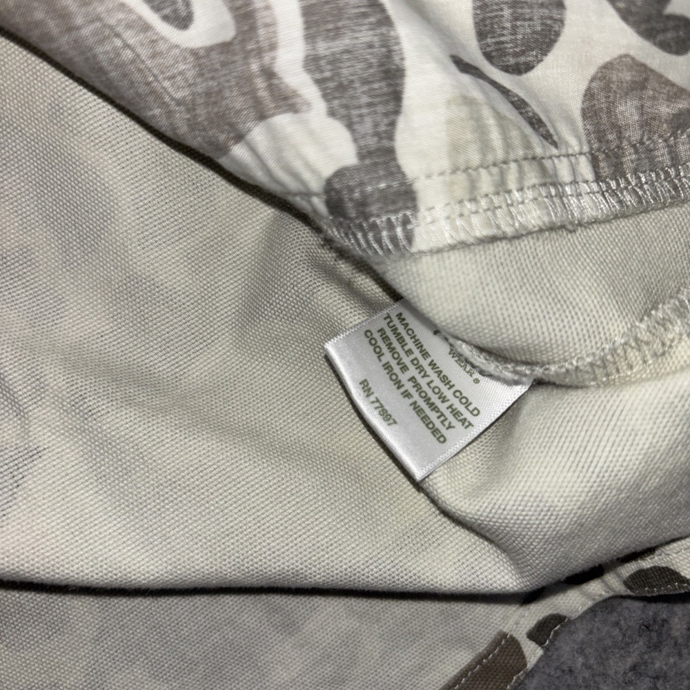 NWT Marsh Wear Delano Shacket Mens XL Stone Mallard Camo Button‎ 4 Pocket Canvas - Picture 7 of 7